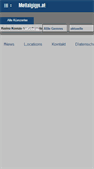 Mobile Screenshot of metalgigs.at